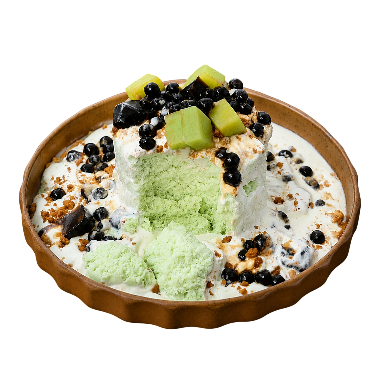 Pandan Coconut Bingsu